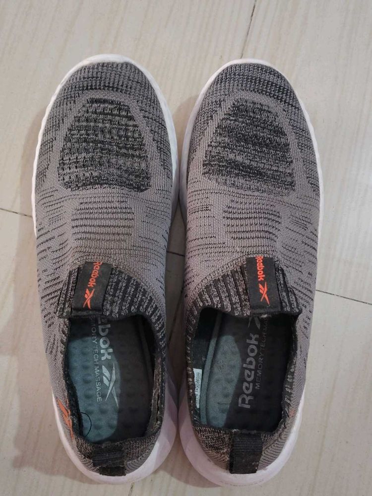 Reebok Knit Slip-On Sneakers