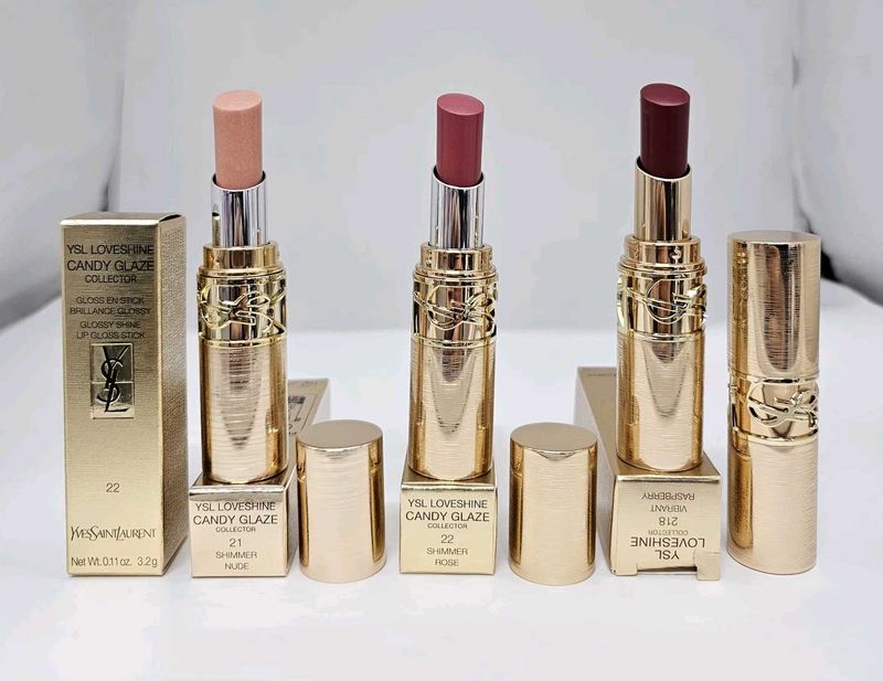 YSL Loveshine Candy Glaze Lip Gloss Sticks