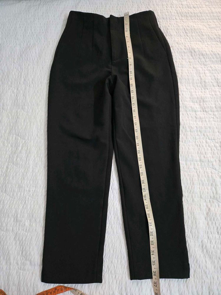 High-Waisted Black Pants waist 30