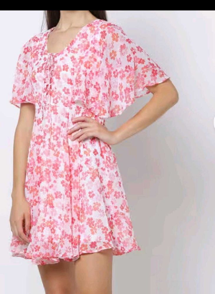 Chic Floral Mini Dress