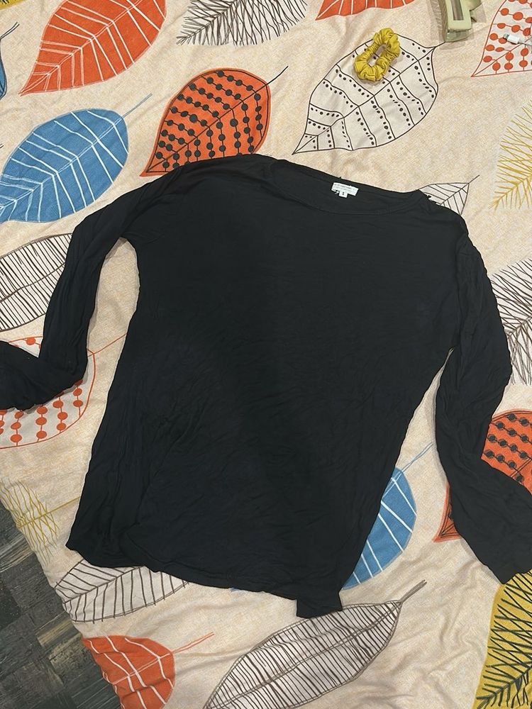 Black Long Sleeve Tunic