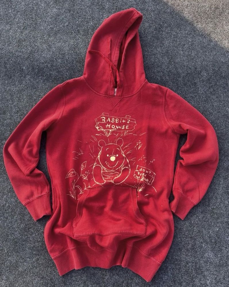 Winnie the Pooh Red Hoodie