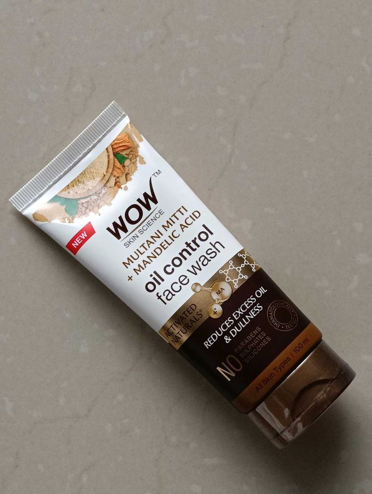 (New) WOW Skin Science Multani mitti Face Wash