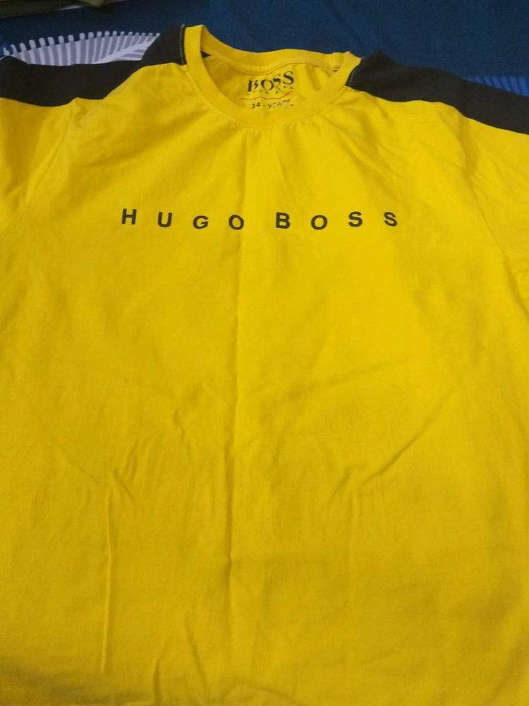 HUGO BOSS Yellow T-Shirt