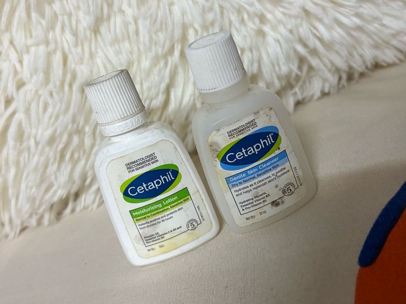 Cetaphil Moisturizing Lotion &amp; Skin Cleanser