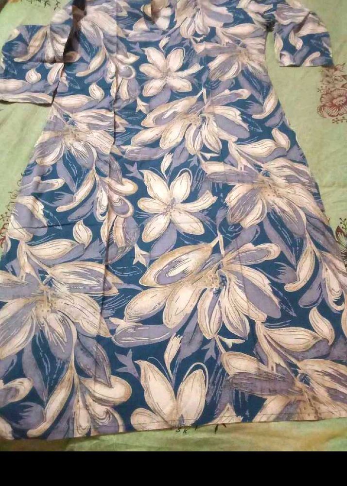 Beautiful Floral Print Kurta