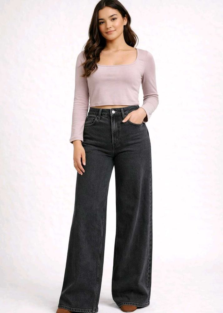 Mauve lavender full sleeves top