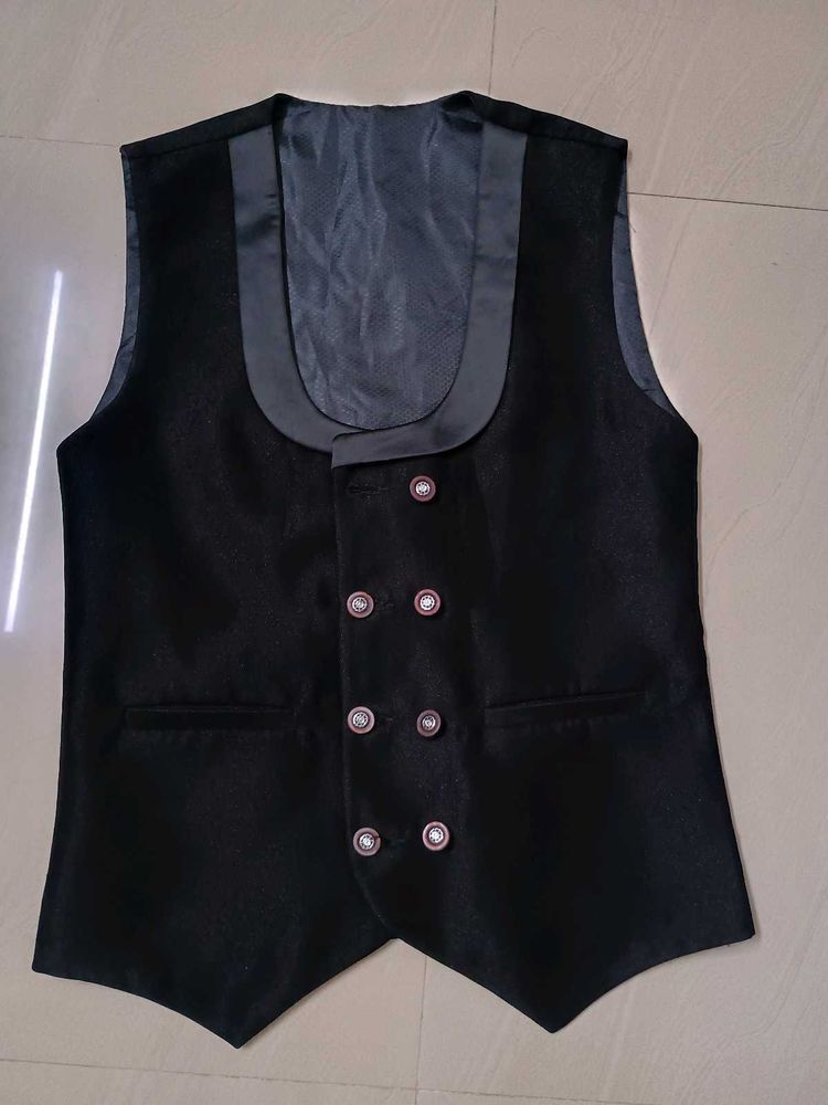 Black Formal Vest