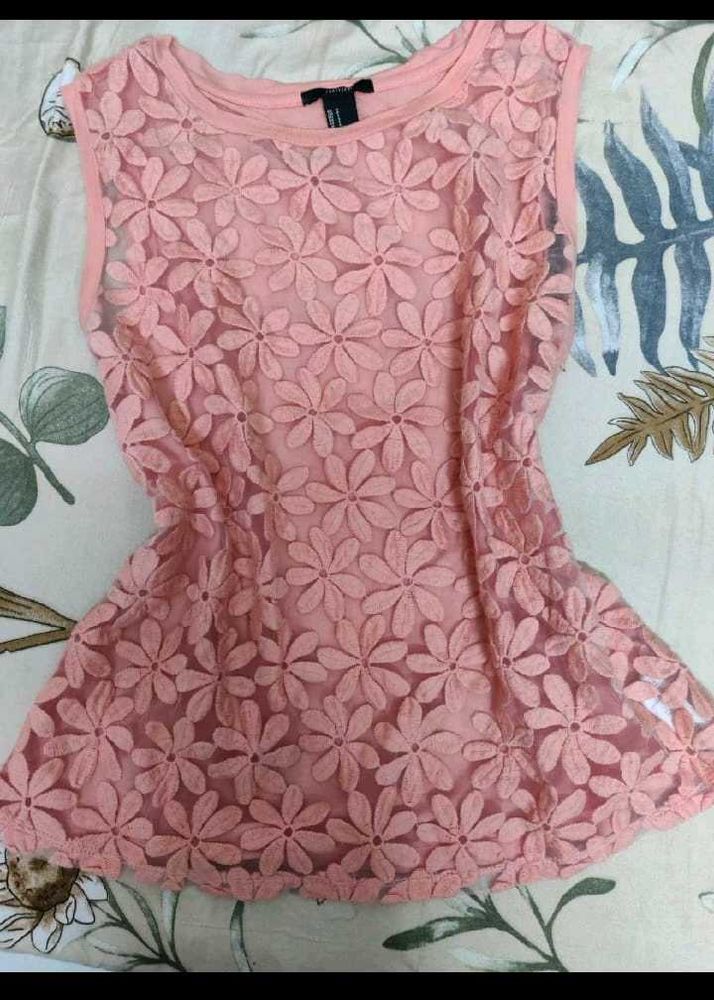 Flowers Engraved Top