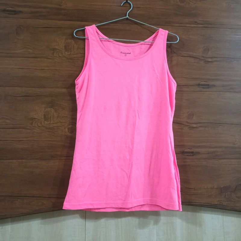 Neon Pink Tank Top