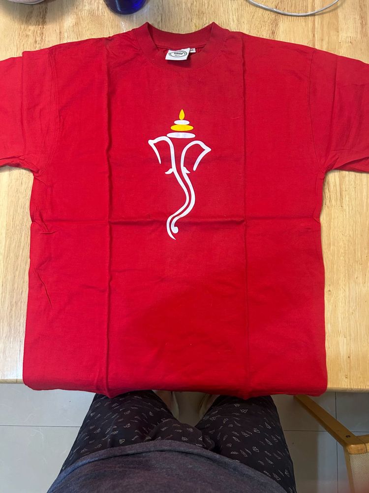 Red Ganesha T-Shirt