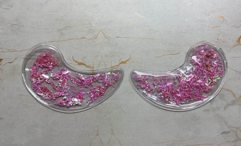 Reusable Glitter Under-Eye Patches ✨