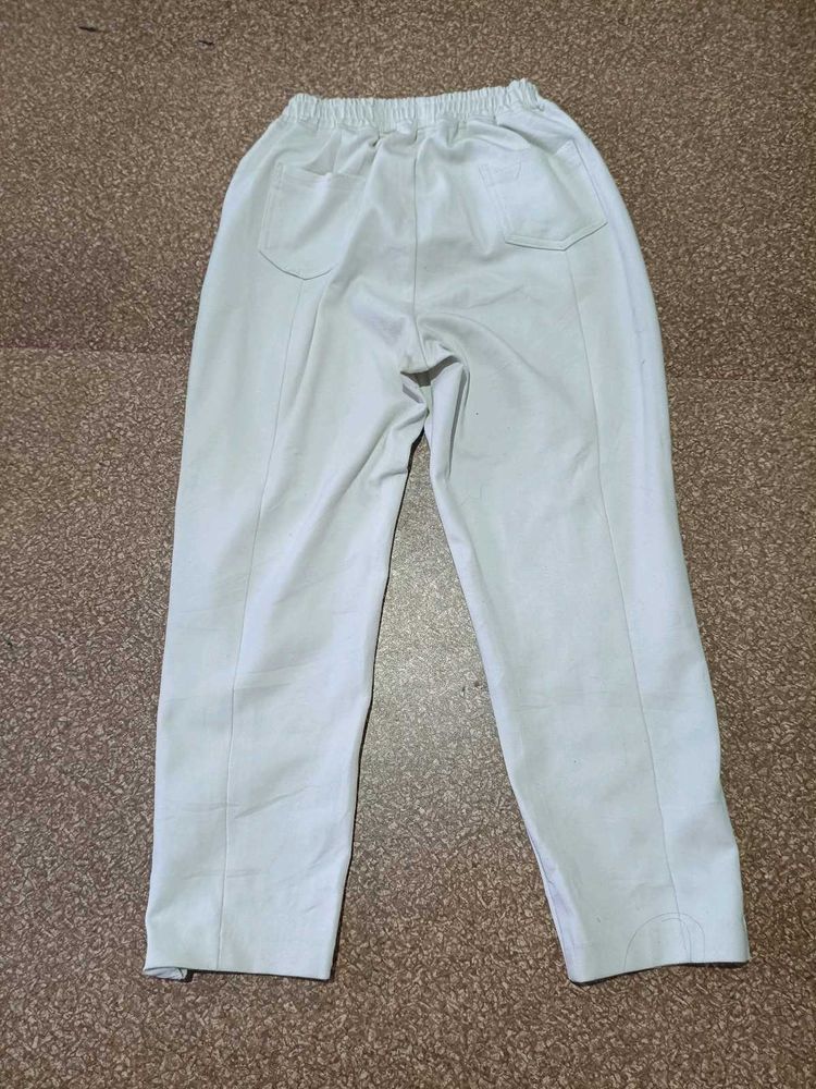 Lightweight Cream Colored Pants