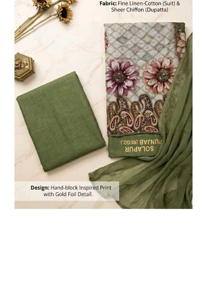 unstitched dress material