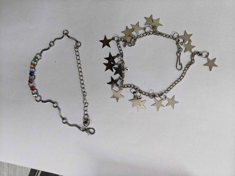 Chunky Star &amp; Gemstone bracelet
