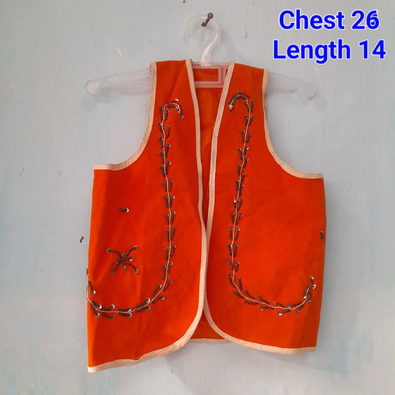 Velvet Jacket Coat For Kids