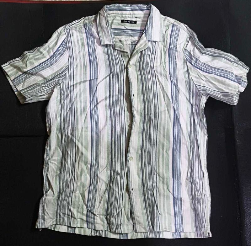 Striped Short Sleeve Shirt