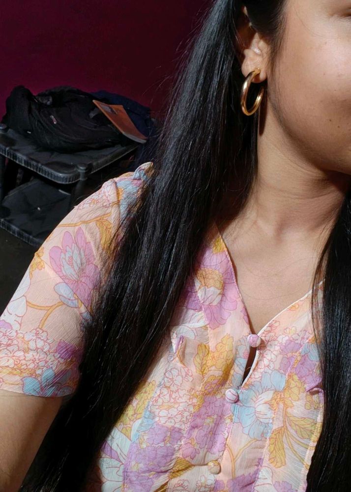 Floral Print Midi Dress