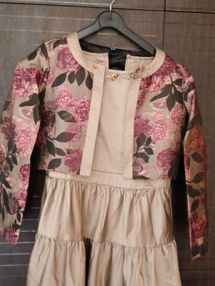 Floral Jacket &amp; Dress Set
