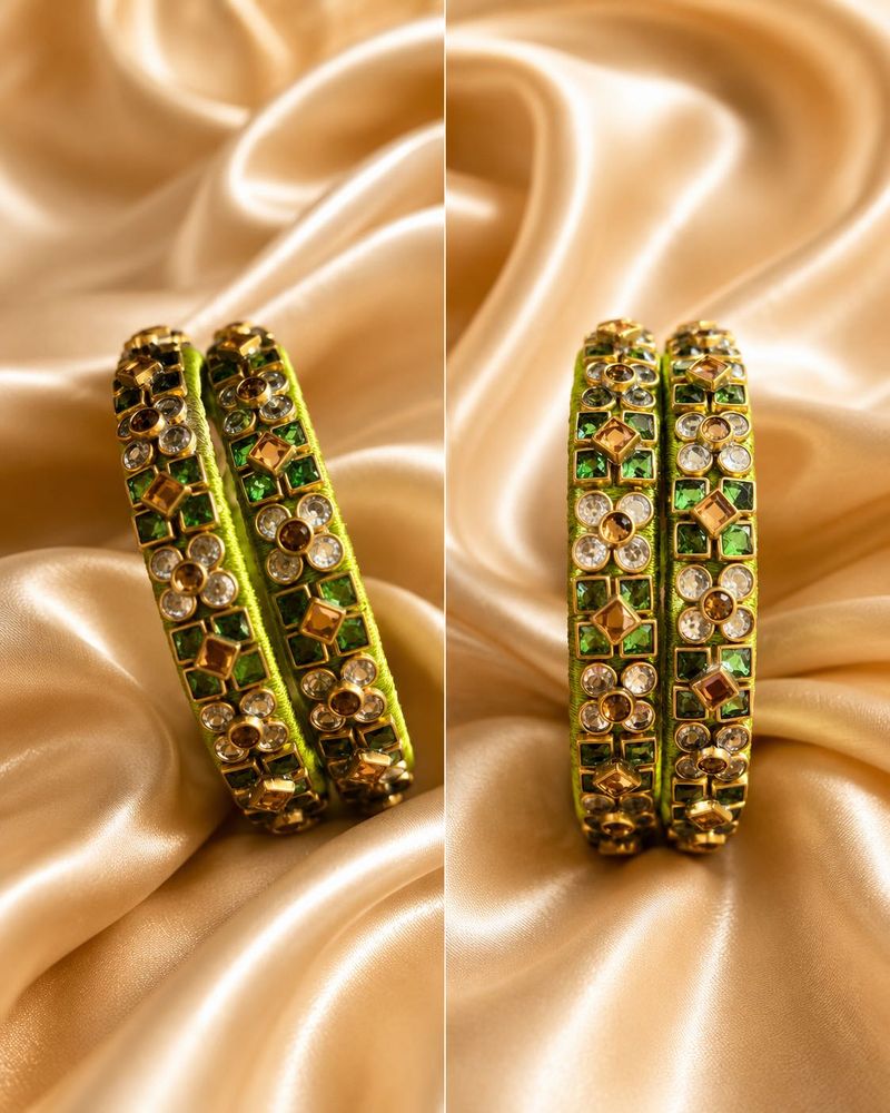 Exquisite Embellished Bangles - 2 bangle