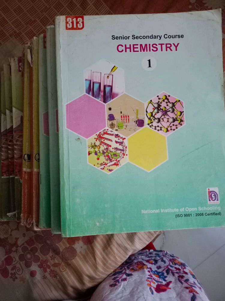 NIOS Science Stream Text Books With Lab Manuals Of Chemistry And Biology