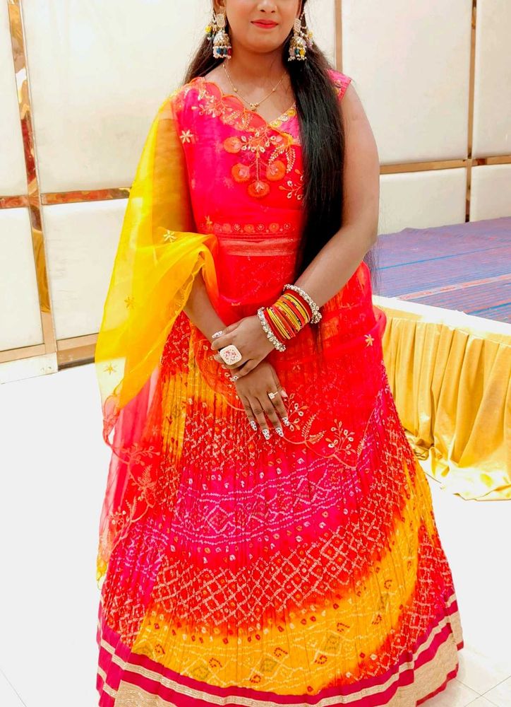 Bandhani Lehnga Choli