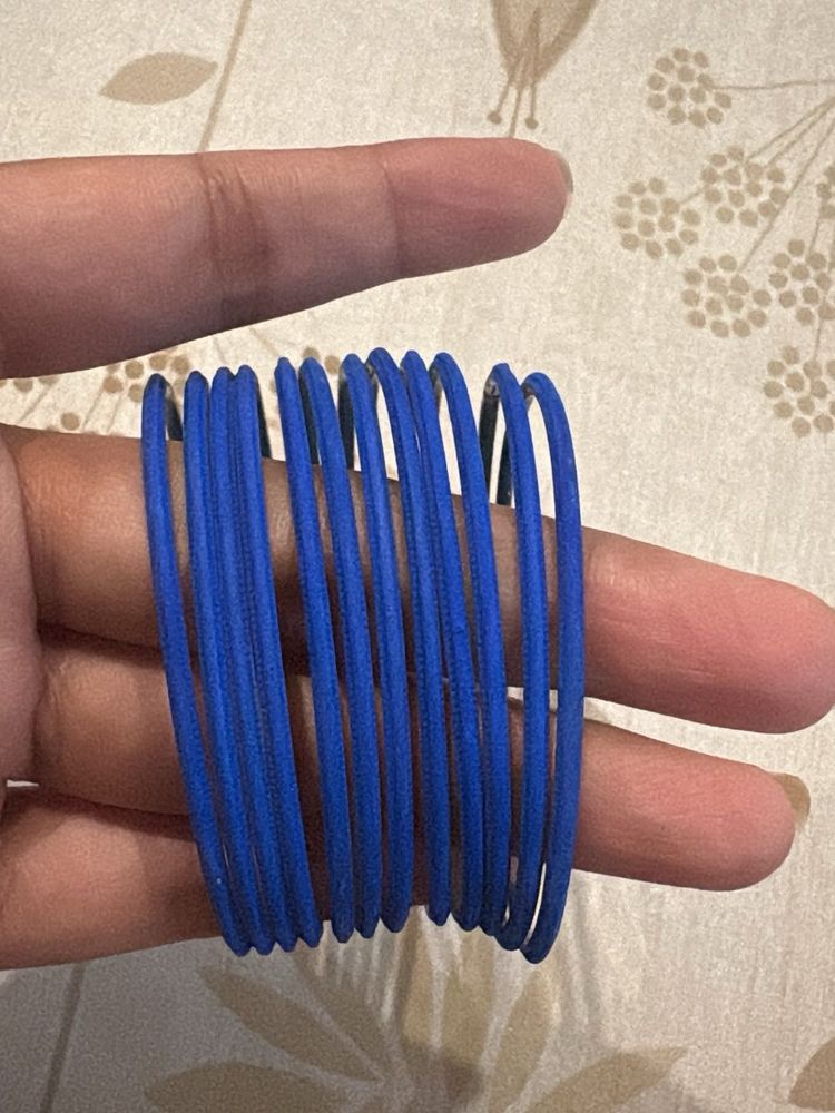 Set of Blue Bangles