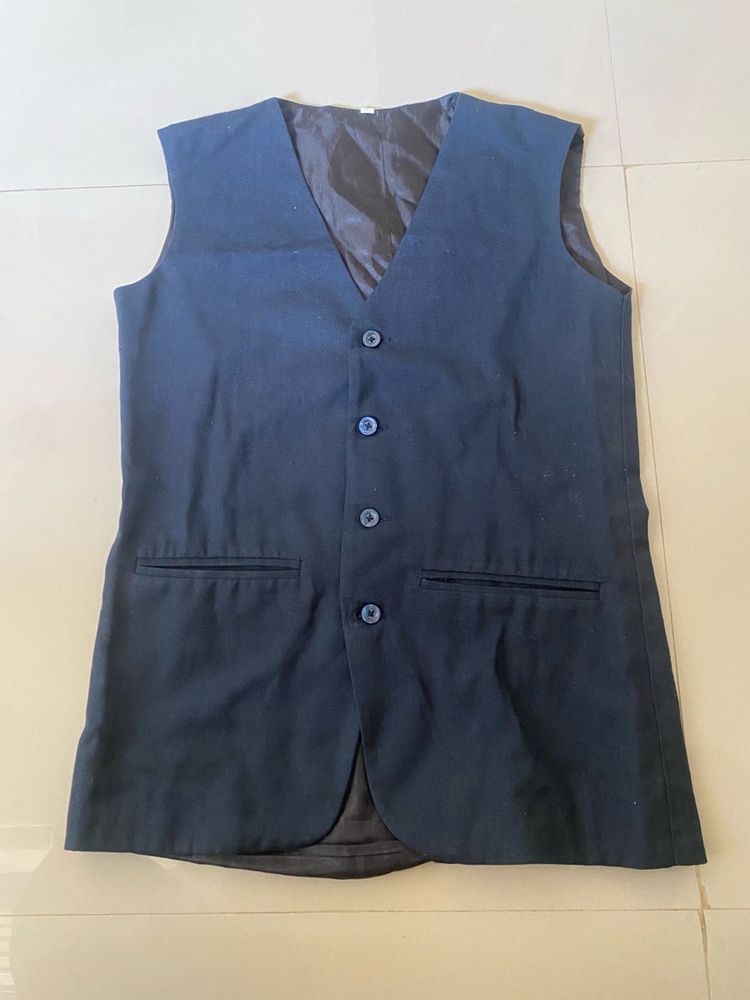 Men's Navy Blue Vest