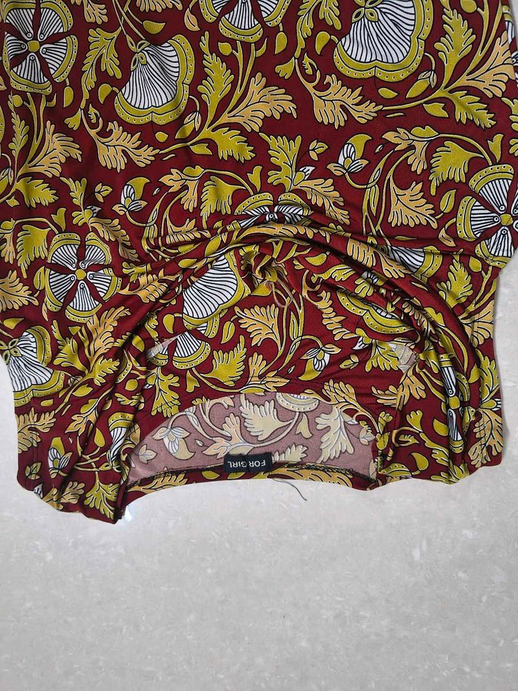 Floral Print Top