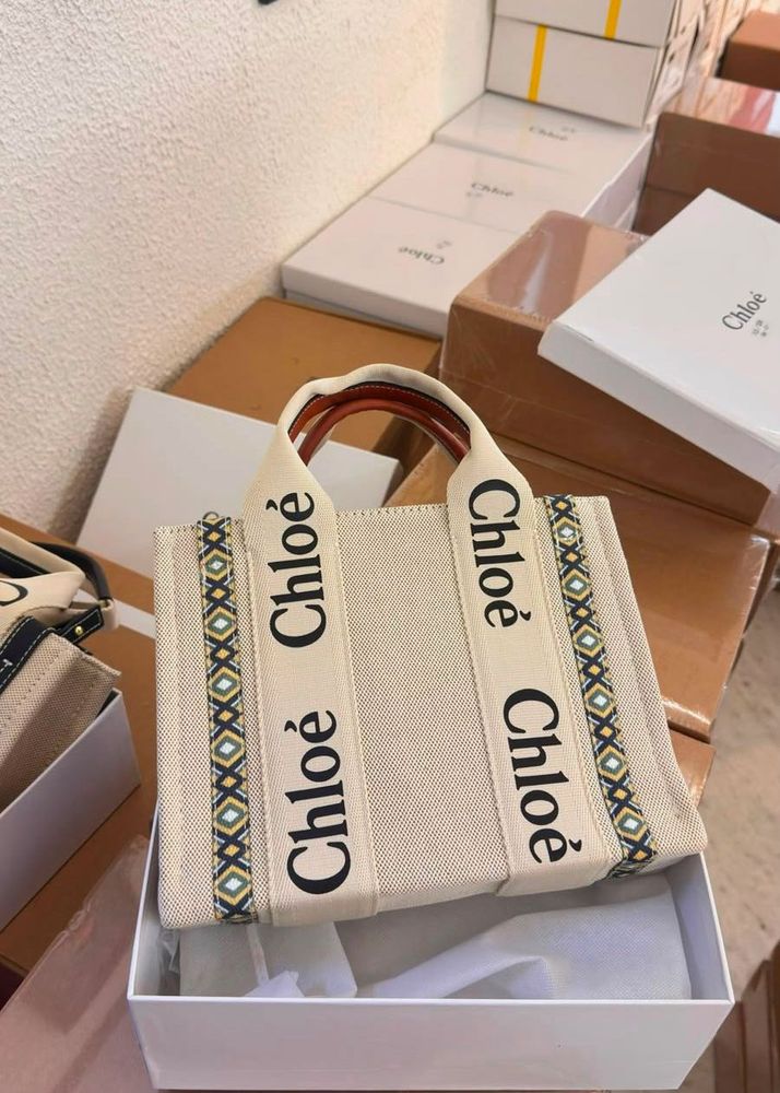 Chloe Tote Bag - Beige