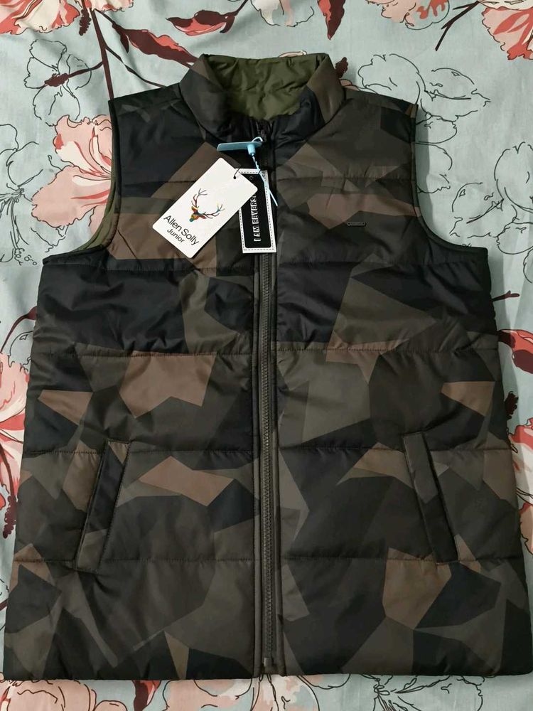 Allen Solly Junior Camo Puffer Vest
