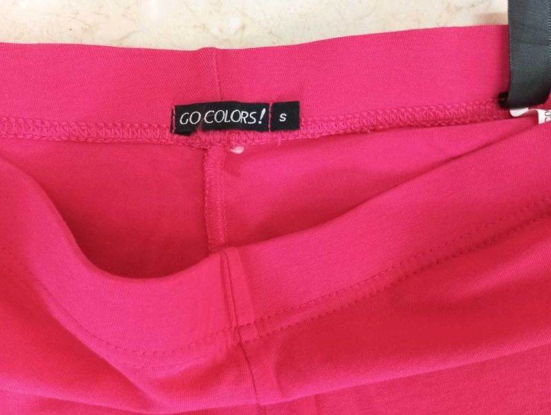 GO COLORS CAPRI LEGGINGS