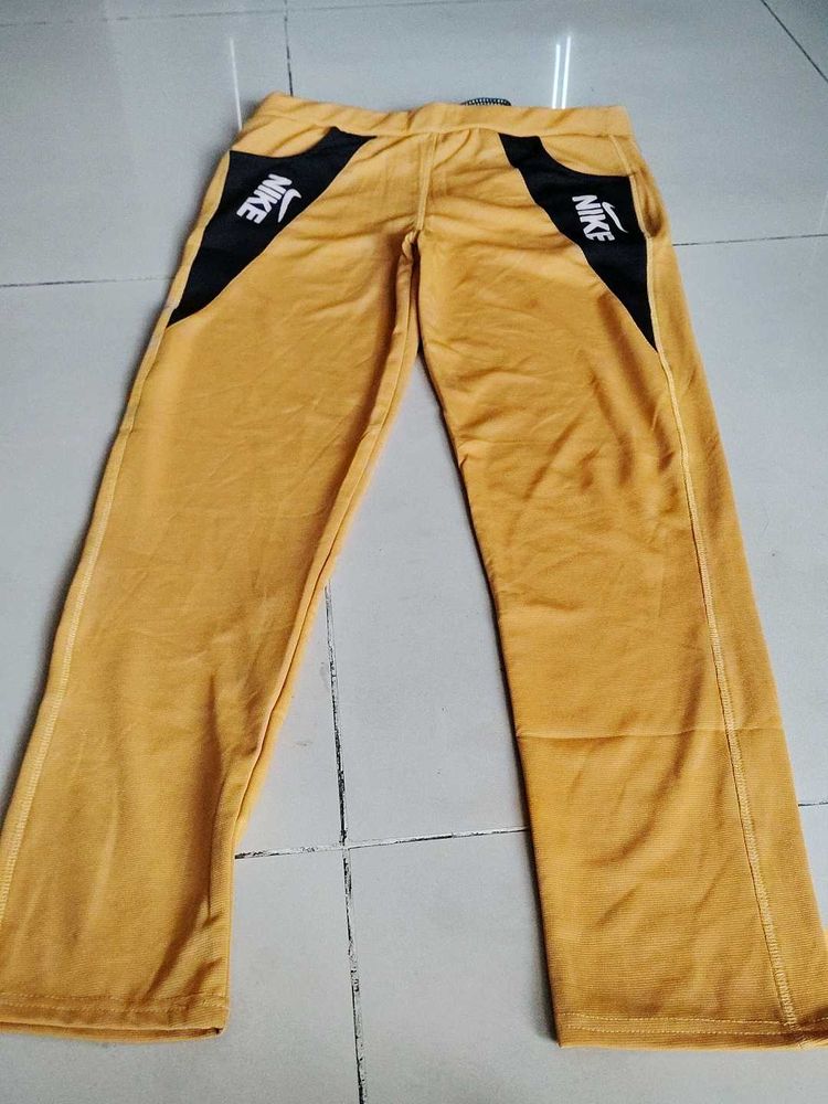 Nike Yellow Athletic Pants