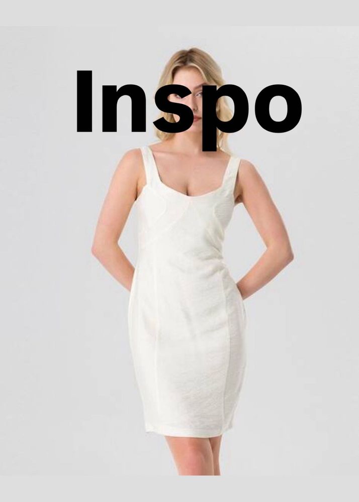 Elegant White Sheath Dress