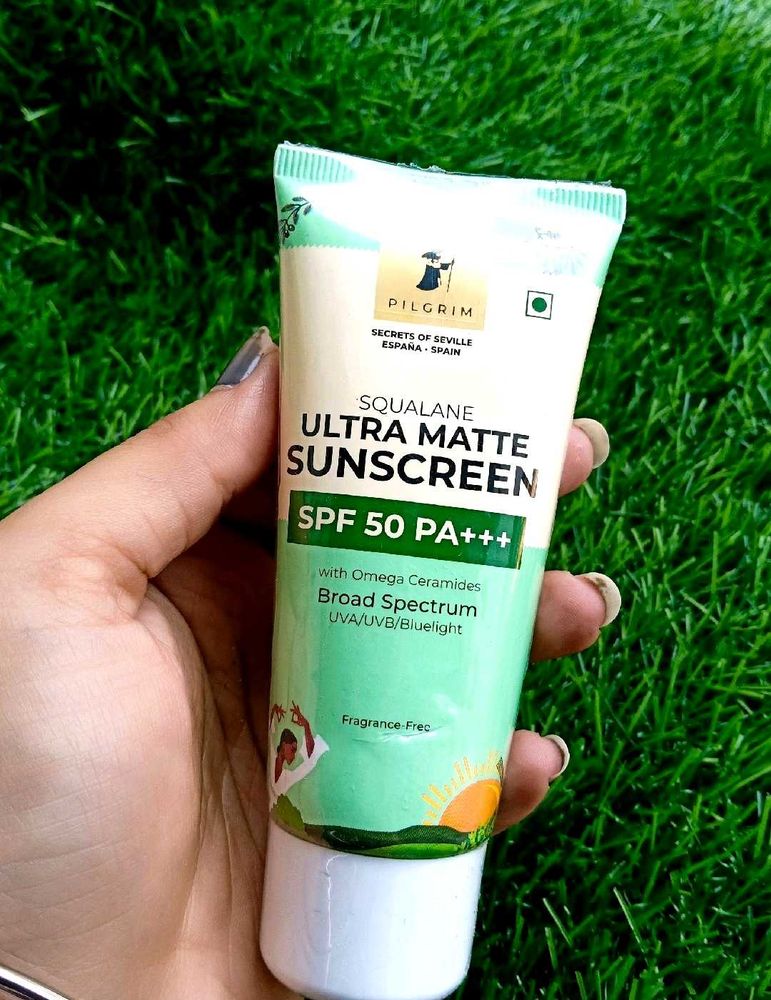 Pilgrim Squalane ULTRA MATTE SUNSCREEN SPF 50 PA++