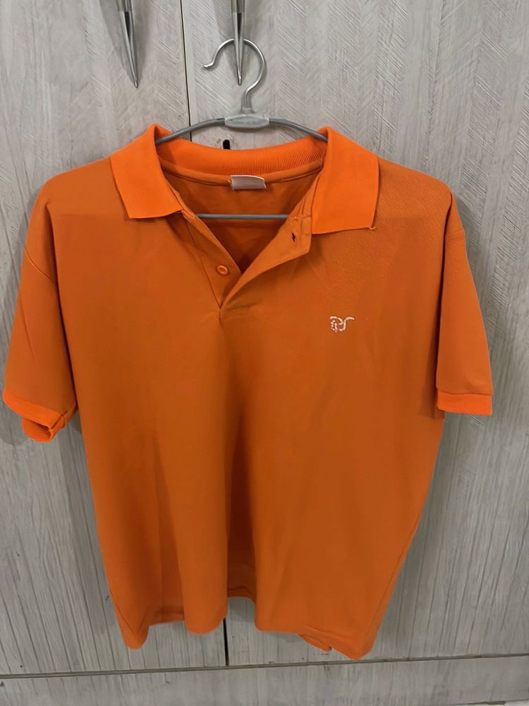 Orange Polo Shirt