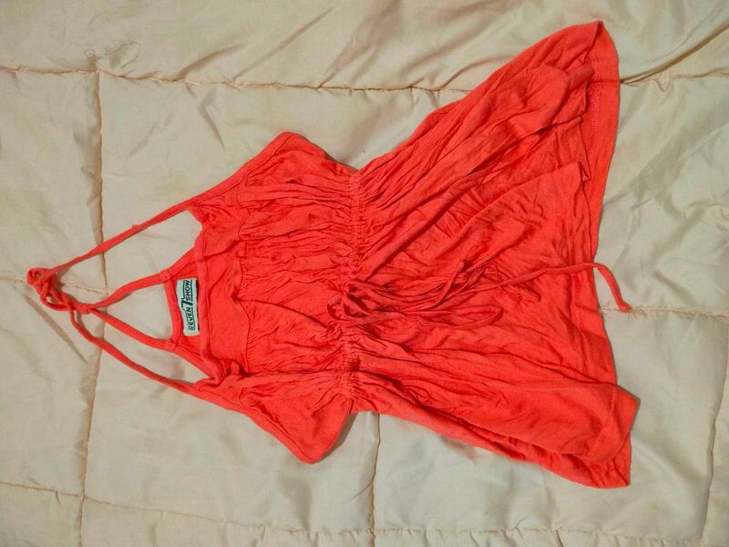 Pink Halter Top