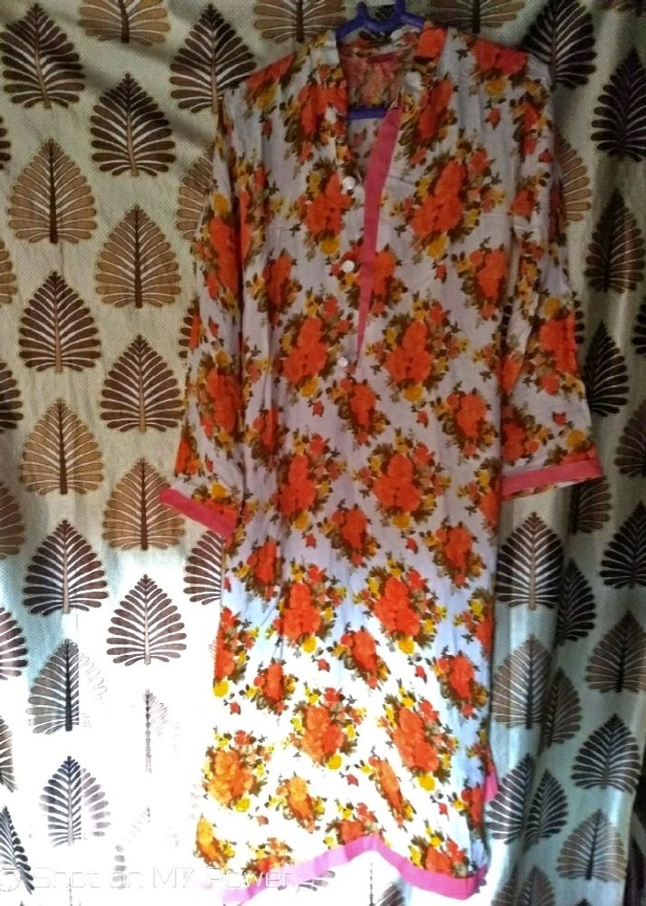 Floral Print Kurti