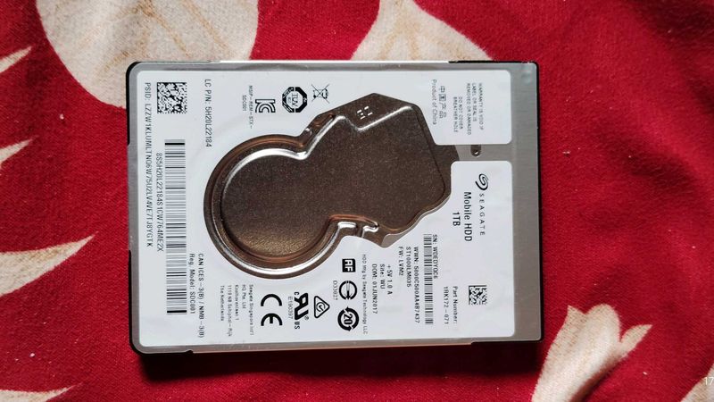 Seagate 1TB Mobile HDD working condition