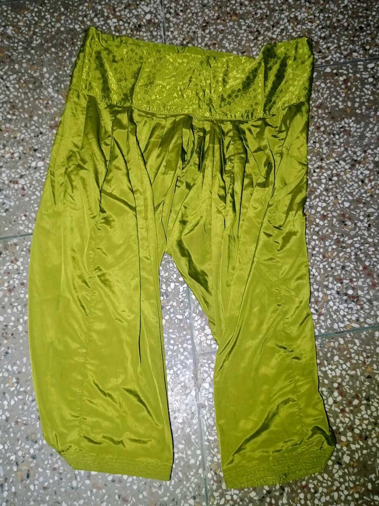 Green Silk salwar kameez