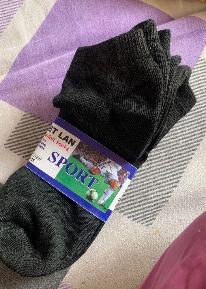 Free size Comfort Sport Socks - Black