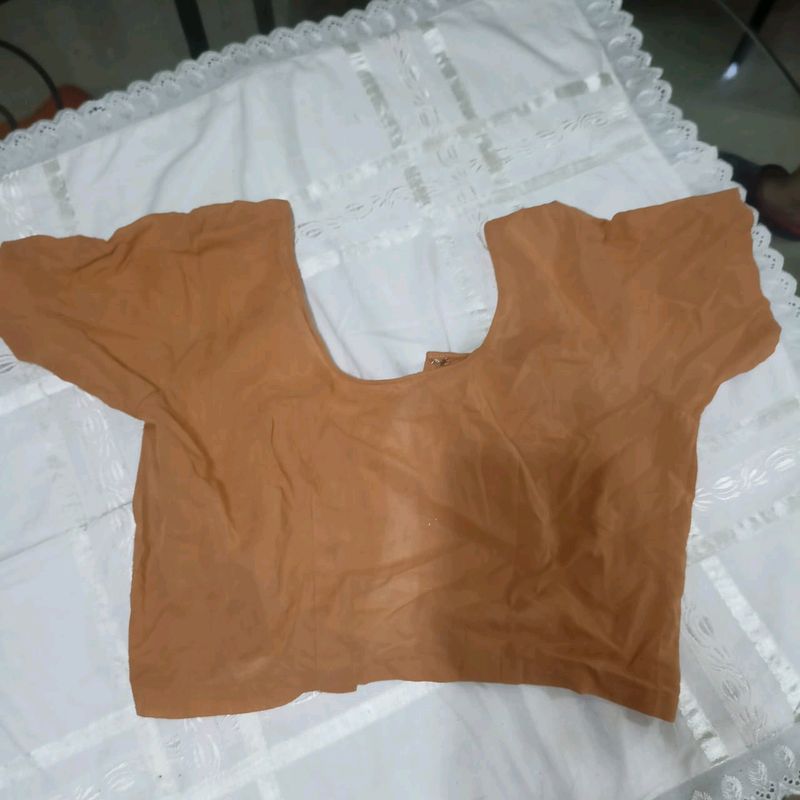 Beige Cotton Blouse