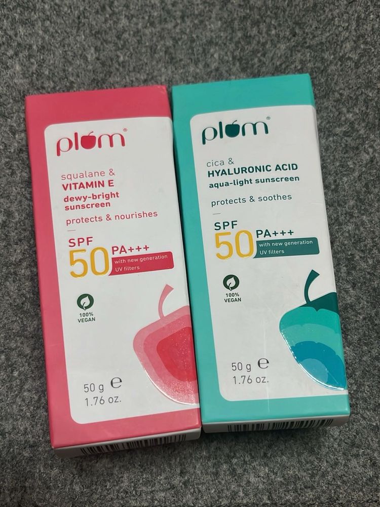 Plum Sunscreen SPF 50 Pack 2