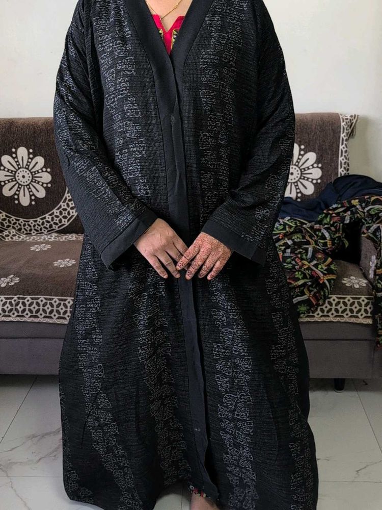 Elegant Black Abaya Style Gown