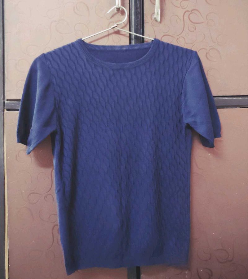 Navy Blue Top