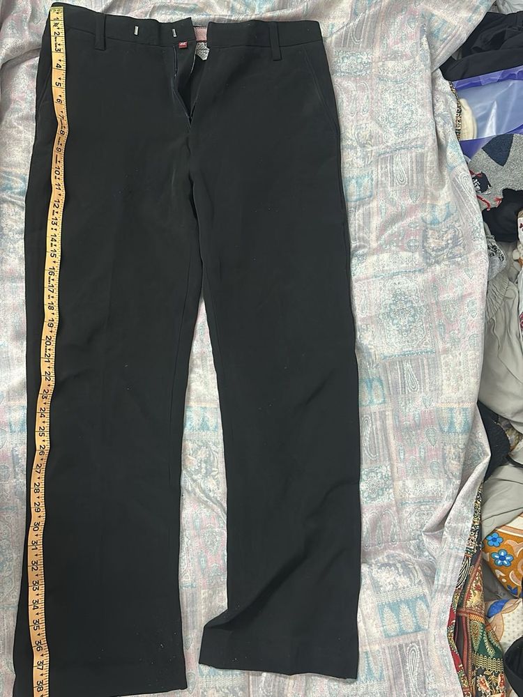 Classic Black Wide Leg Pants