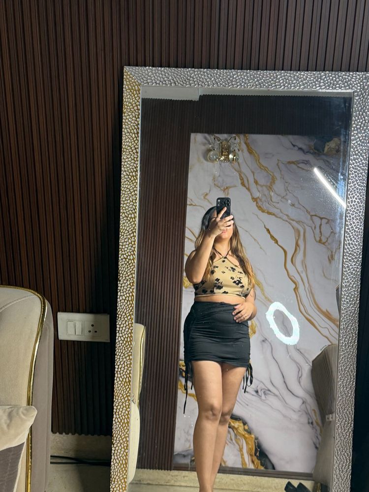 Sheer Floral Blouse Top