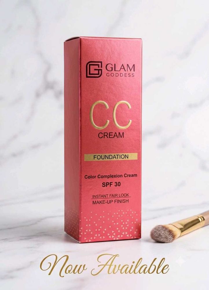 Glam Goddess CC Cream Foundation SPF 30