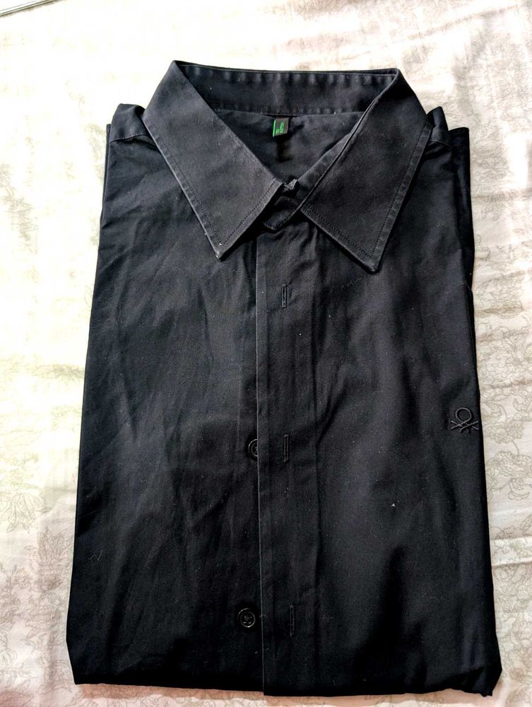 UCB Black formal shirt