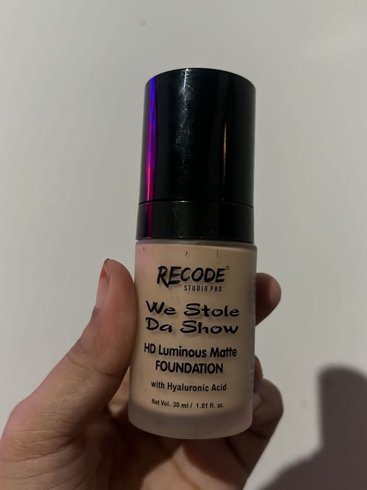 Recode HD Luminous Matte Foundation